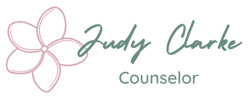 Flower logo of Judy Clarke