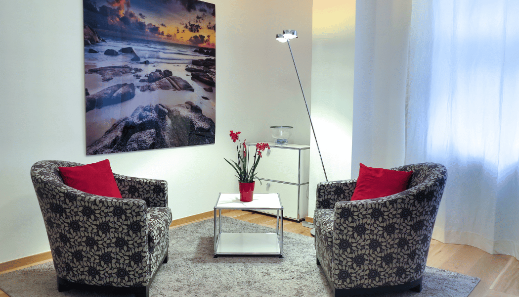 Office of a psychotherapist